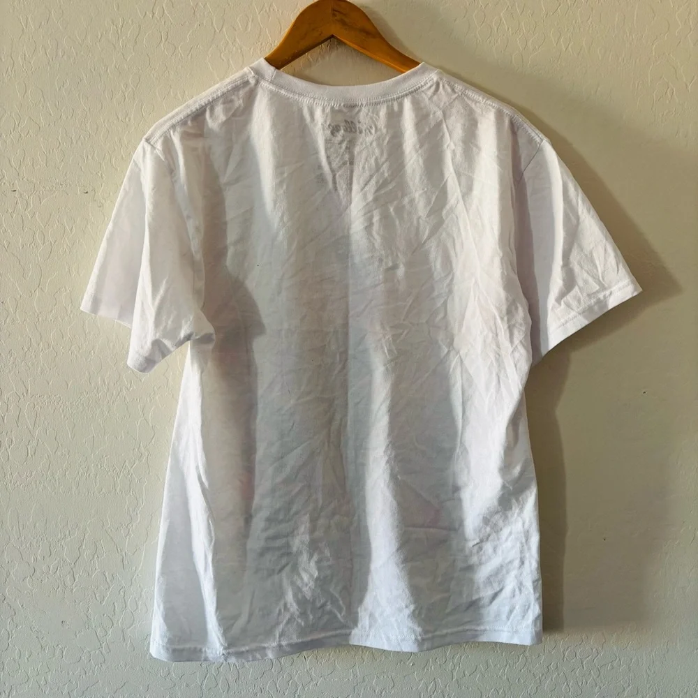 Pringle White Graphic Men's T-Shirt Short Sleeve Colorful - Picture 4 of 4